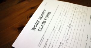 work injury claim form