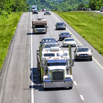 Philadelphia Trucking Accident Lawyers discuss cars and trucks sharing the Road
