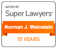 Norman J Weinstein SuperLawyers Badge