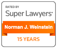 Norman J Weinstein SuperLawyers Badge