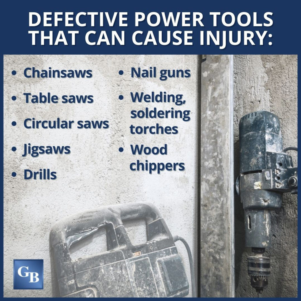 Power Tool Injuries Philadelphia Products Liability Lawyers
