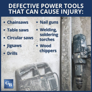 power tool injuries