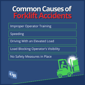 causes of forklift accidents