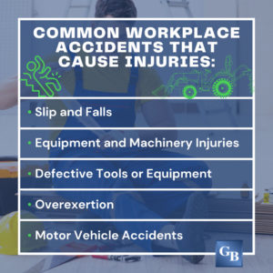 Philadelphia Workers' Compensation Lawyers common workplace accidents