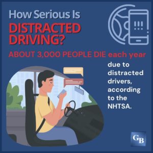 serious distracted driving