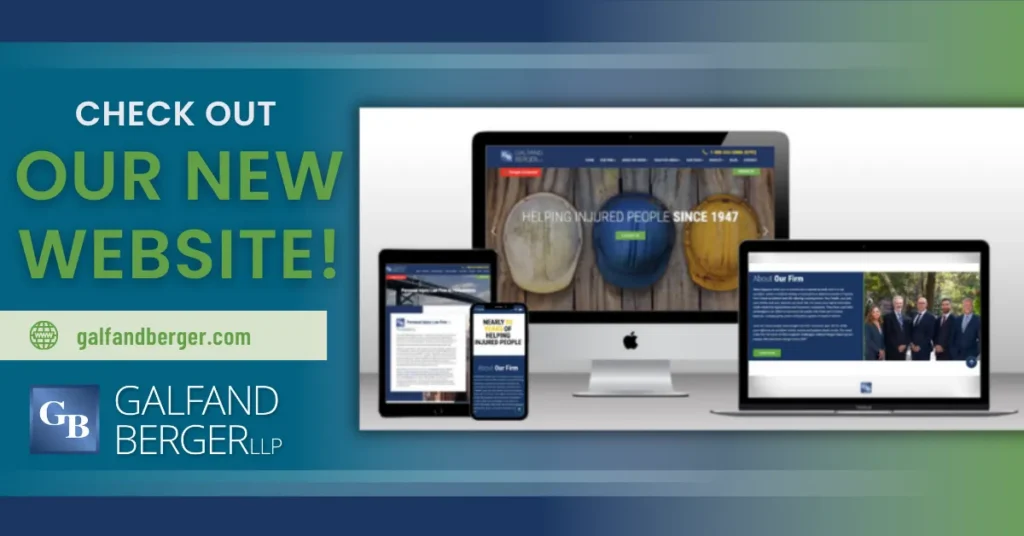 Check out our new website! Galfand Berger